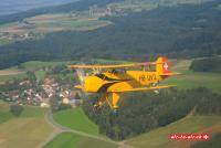 Bcker Jungmann 131 air to air 