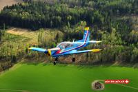 Zlin 142 C air to air , tschechische Luftwaffe