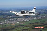 piper cherokee arrow luftaufnahmen air to air Bilder D-EGEK