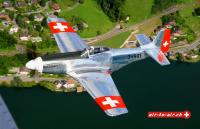 Swiss Mustang air to air J-901 swiss air force