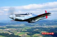 Swiss Mustang air to air J-901 swiss air force