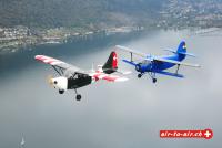 Stinson L-5 Antonov 2 air to air luftaufnahmen