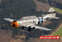 Yak 52 air to air luftbilder No Crow