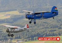 Antonov 2 Dewoitine d-26 air to air luftbilder