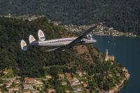 Super Constellation Breitling Luftbilder air to air