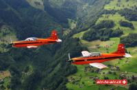 Pilatus pc7 , air to air