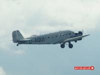 Junkes Ju52 Lufthansa air to air 